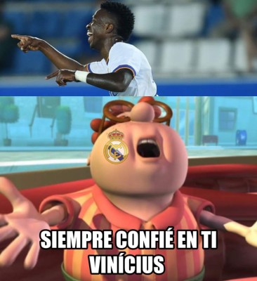 Vuelan las redes: Real Madrid empata contra Levante y Vinicius es la gran víctima de los memes