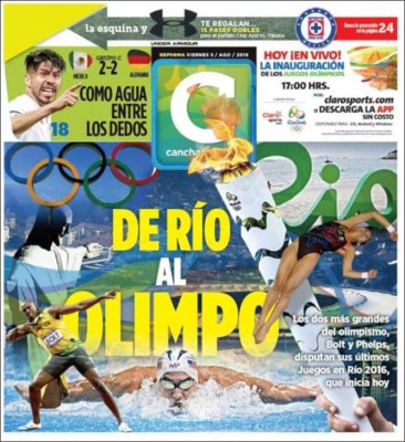 Las portadas de los diarios más importantes en el mundo deportivo