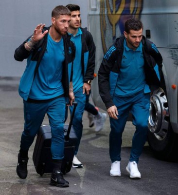 Imponente ambiente de Champions en las calles de España previo al Madrid-Bayern