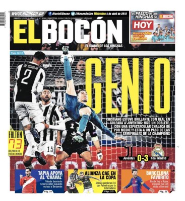 'Cristiano tocó el cielo', Ronaldo se lleva las portadas de los diarios por el mundo