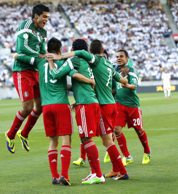 Mexico hoy 'sí' en el Mundial de Brasil 2014.