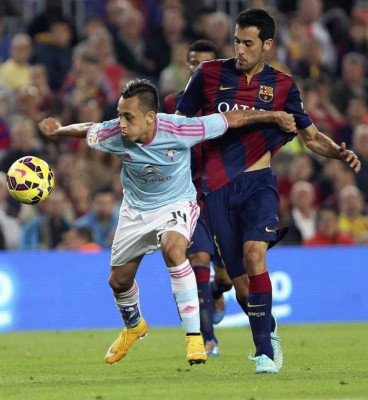 Barcelona 0-Celta 1: Chasco monumental en el Camp Nou.