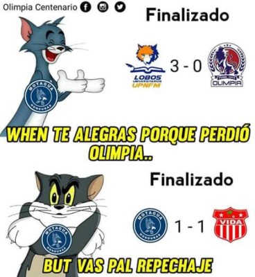 Olimpia es la burla en los memes de Liga tras perder por goleada