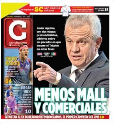 IMPERDIBLES: Así amanecieron las portadas de Concacaf y del mundo