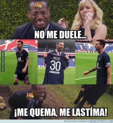 Messi fue anunciado como nuevo jugador del PSG y los memes destrozan al Barcelona