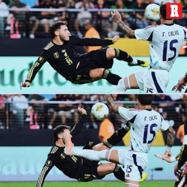Así había sido el golazo de Santiago Jiménez en el cierre del partido, sin embargo, fue anulado por el VAR. (FOTO: Cortesía)