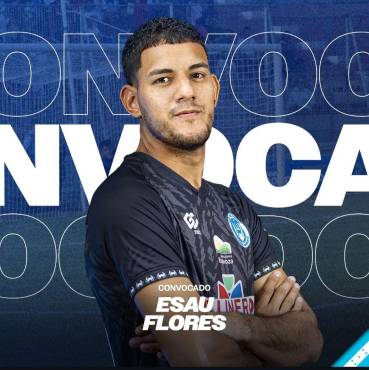 Esaú Flores, convocado a la Selección de Honduras.