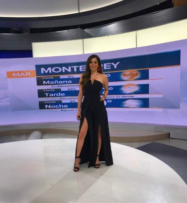 Pamela Longoria, la mexicana del clima aficionada al Monterrey que está en Costa Rica