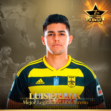 El Luis ‘El Bicho’ Palma arrasó en las votaciones y se quedó con el premio al Mejor Legionario hondureño