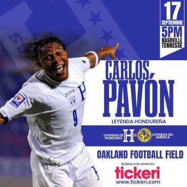 Leyendas de Honduras y del América de México se darán cita en Atlanta y Nashville con todas sus grandes figuras