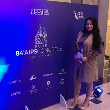 Kenia Torres, periodista de Diez TV, es galardonada en Italia con el premio “Abelardo Raidi” por su destacada carrera