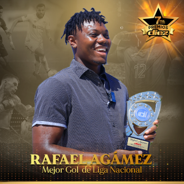 Con el 50.86 % Rafael Agámez es premiado con el Mejor Gol de la Liga Nacional.