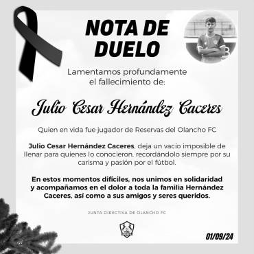 ¡Luto en el fútbol! Fallece víctima de dengue un futbolista del torneo de reservas de la Liga Nacional de Honduras