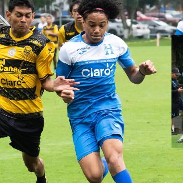 Luis Gabriel Suazo, hijo del exjugador David Suazo, está con la Sub-17 de Honduras.