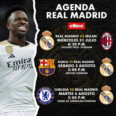 Agenda de partidos amistosos del Real Madrid y Barcelona en su gira por los Estados Unidos: Fecha, hora y canal