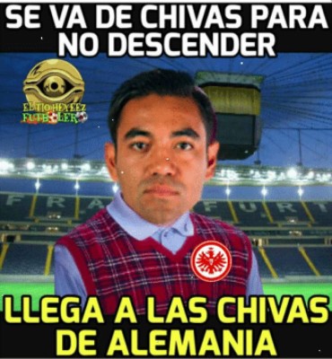 Marco Fabián se va para Alemania y los MEMES se burlan de él en México
