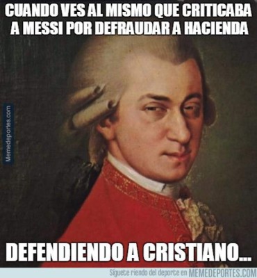 Destrozan a Cristiano en los memes previo al clásico Barcelona-Real Madrid