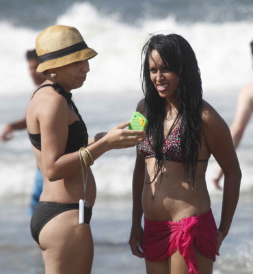 Diez en la playas de Tela.!