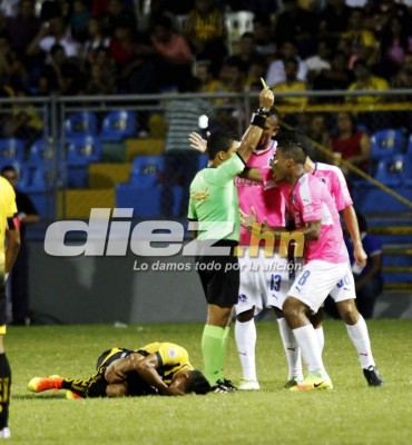 Las imágenes que no viste en televisión del Real España-Olimpia