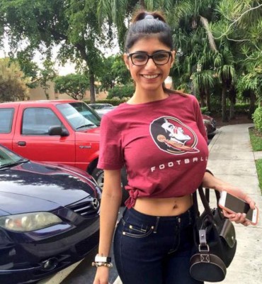 FOTOS: Mia Khalifa, la actriz del cine para adulto que ahora se dedicará a los deportes