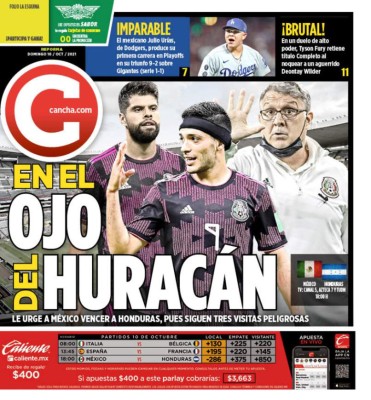 'El Tri va a sufrir y ya juegan sin miedo': Así calienta la prensa de México el duelo contra Honduras ¿Otro Aztecazo?&nbsp;&nbsp;&nbsp;