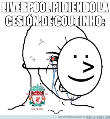 Coutinho fue presentado en el FC Barcelona y los memes no se hicieron esperar