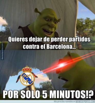 ¡Hasta Shakira! Los memes siguen masacrando al Real Madrid tras perder el Clásico