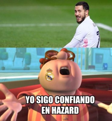 La ausencia de Zidane y el gol de Hazard provocan los memes tras la victoria del Real Madrid