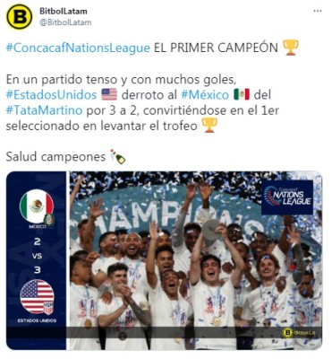 'El VAR y el árbitro mataron a México': Lo que dice la prensa sobre la derrota del Tri contra USA en la Liga de Naciones