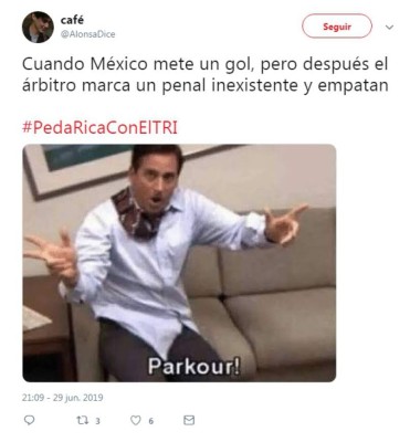 Los memes se burlan de México tras el penal inexistente a favor de Costa Rica