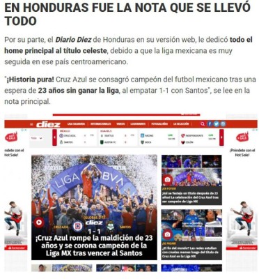 'Acabó el embrujo y AMLO se rinde': Prensa mundial tras el noveno título de Cruz Azul en la Liga MX