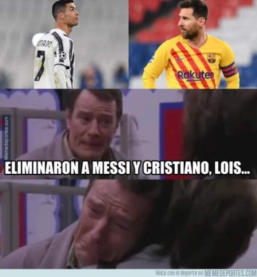 Messi estalla las redes: los otros memes de la dolorosa eliminación del Barcelona en Champions
