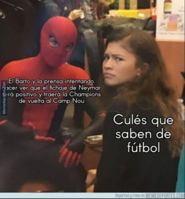 Barcelona y Bartomeu, las víctimas favortitas de los memes del fichaje de Neymar