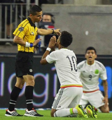 Imágenes del amistoso México-Honduras en el estadio NRG de Houston.