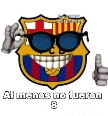 Los otros memes de la paliza del Bayern Munich al Barcelona; destrozan a Messi y a Jordi Alba