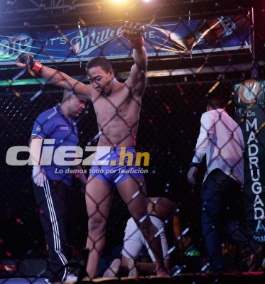 Espectacular velada de artes marciales mixtas de la HFL