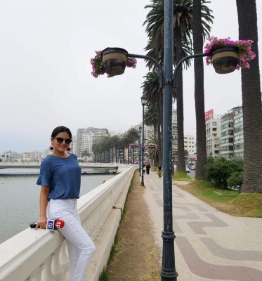 ¡Hermosa! La esposa de jugador de Marathón nominada a Reina de la Prensa en Viña del Mar