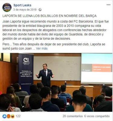 Las publicaciones de las cuentas pagadas por el Barcelona para difamar a Messi, Piqué y otros