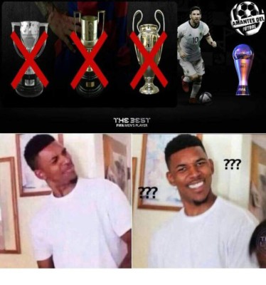 Cristiano Ronaldo y Messi son destrozados con memes tras los premios The Best