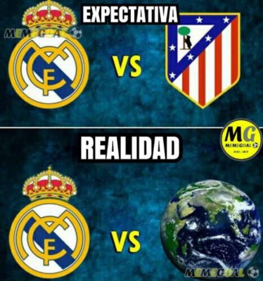 Divertidos memes en el partidazo entre Atlético y Real Madrid