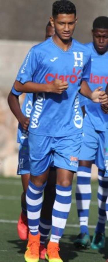 Así sería el 11 de la Sub-21 de Honduras ante Colombia en Barranquilla