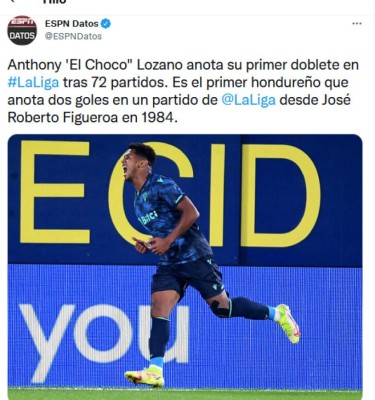 'El heredero del 'Mágico' González e histórico': Prensa mundial se rinde a los pies del Choco Lozano