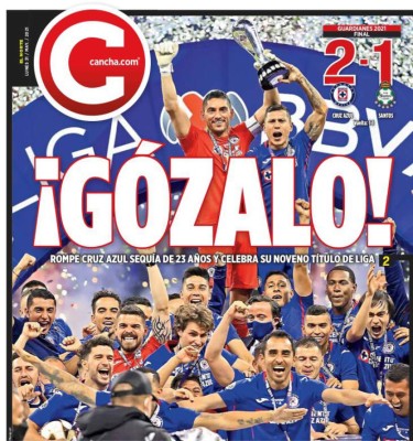 'Acabó el embrujo y AMLO se rinde': Prensa mundial tras el noveno título de Cruz Azul en la Liga MX