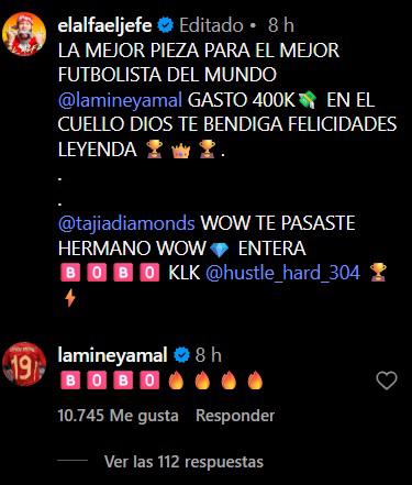 Lamine Yamal recibe regalo de 400 mil dólares de famoso cantante que no es grato para todos: El mejor del mundo