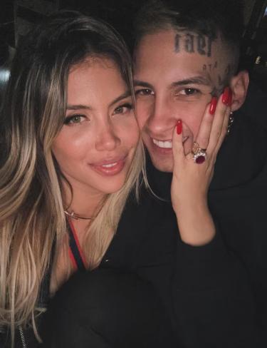 Te amo: futbolista mexicano se le declaró a Wanda Nara tras quedar soltera y así reaccionó la modelo