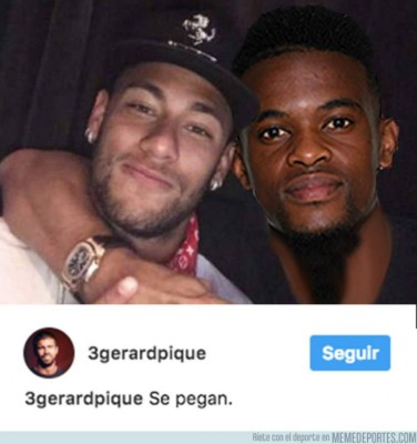 ¡NO PERDONAN! Los memes de la pelea entre Neymar y Semedo