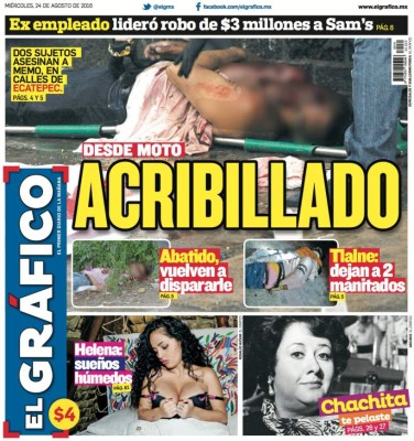Los titulares de los periódicos de España y el mundo de este miércoles 24 de agosto