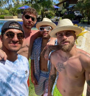 Amigos y mucha diversión: Así ha sido la polémica cuarentena por la que señalaron a Neymar