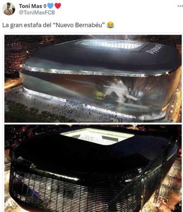 Los memes destrozan al Real Madrid por el nuevo estadio Santiago Bernabéu: “Mi nevera por detrás”