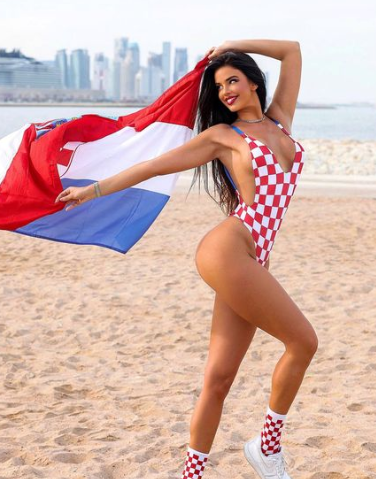 Lo aclara: Ivana Knoll se pronuncia sobre la picante promesa si Croacia conquista el Mundial de Qatar